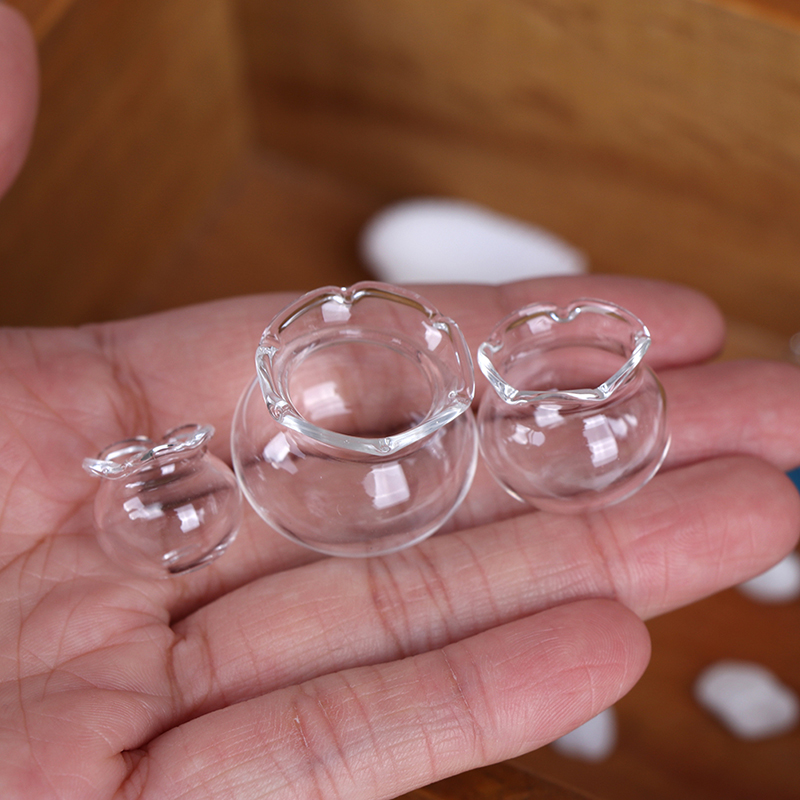 Aquarium Fish Game - 1:12 ドールハウスミニチュアガラス水槽透明水族館ドールハウス家の装飾品子供のおもちゃ人形おもちゃギフトごっこ遊びおもちゃ
