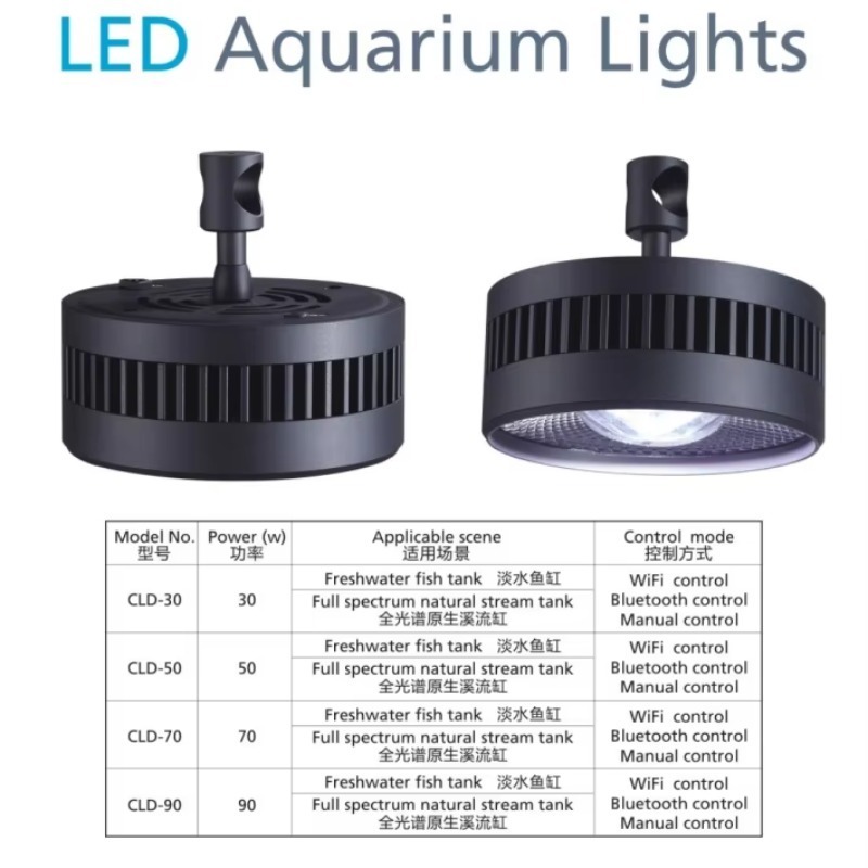 Jecod CLD フルスペクトラムLED水槽ランプ – 3 - Aquarium Fish Light Lamp のレビューと価格