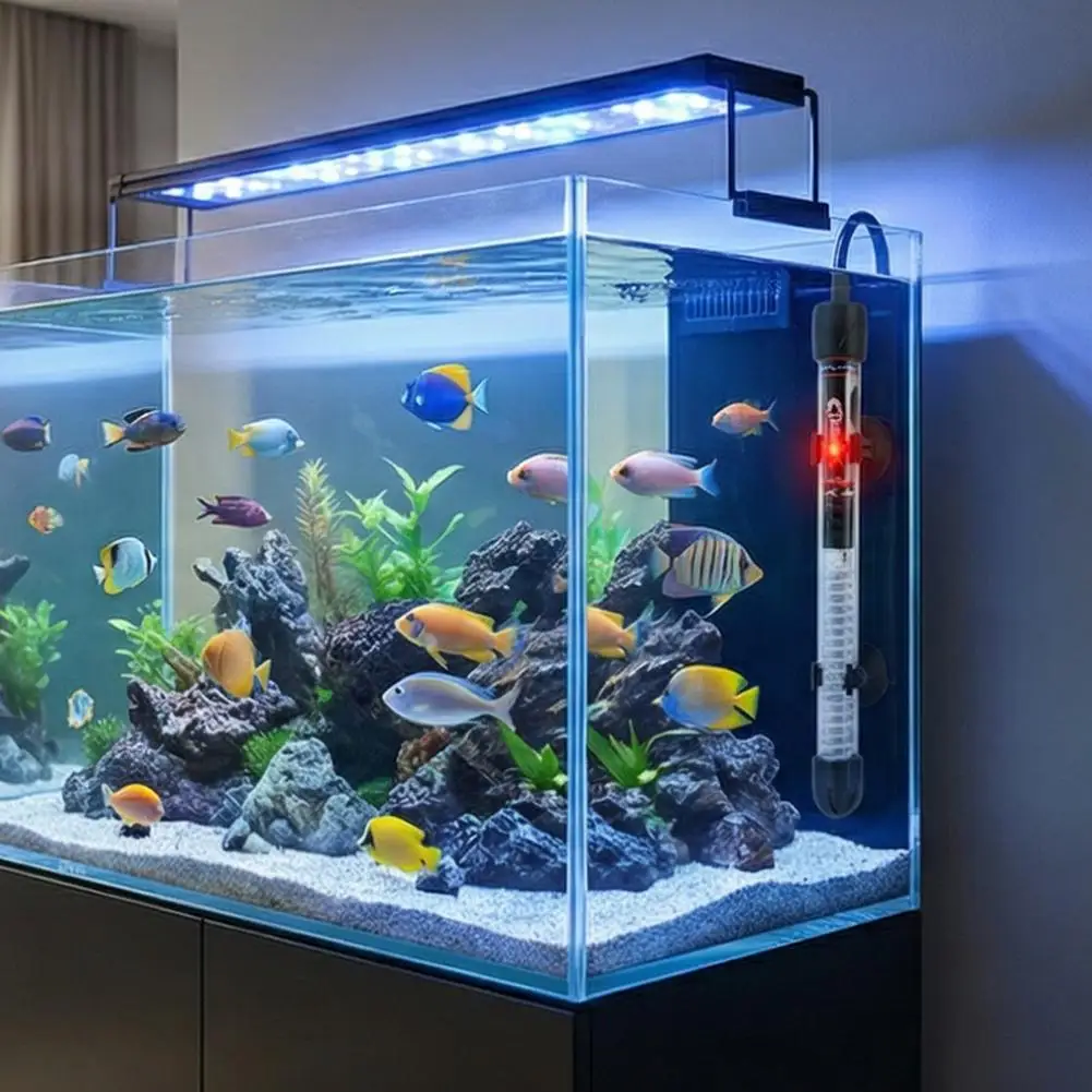 調整可能な水槽ヒーター 25W-300W 自動定温 魚タンク - Aquarium Fish Cold Water のレビューと価格