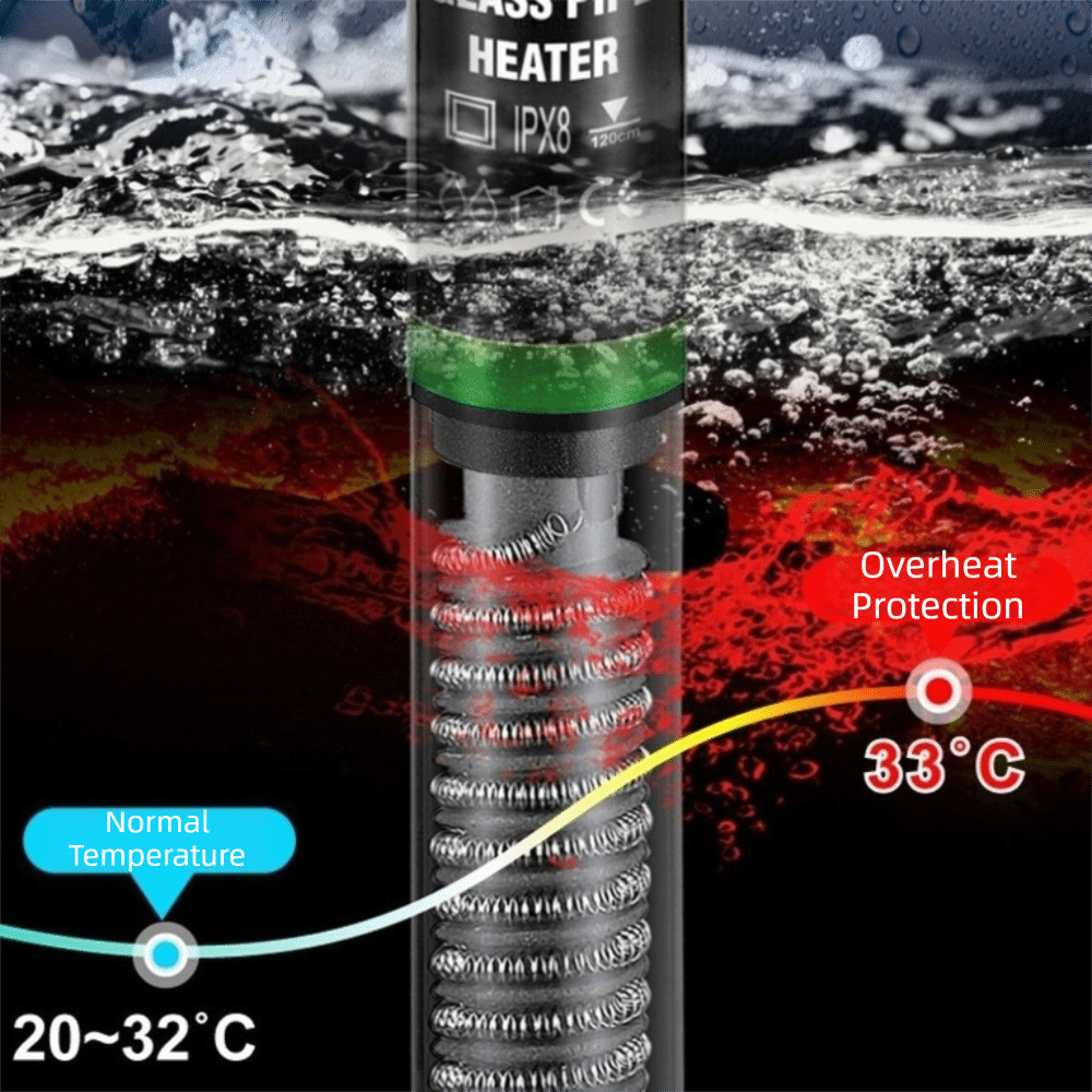 25W-300W水槽用水中ヒーター、一定温度調節可能、カメタ - Aquarium Fish Cold Water のレビューと価格