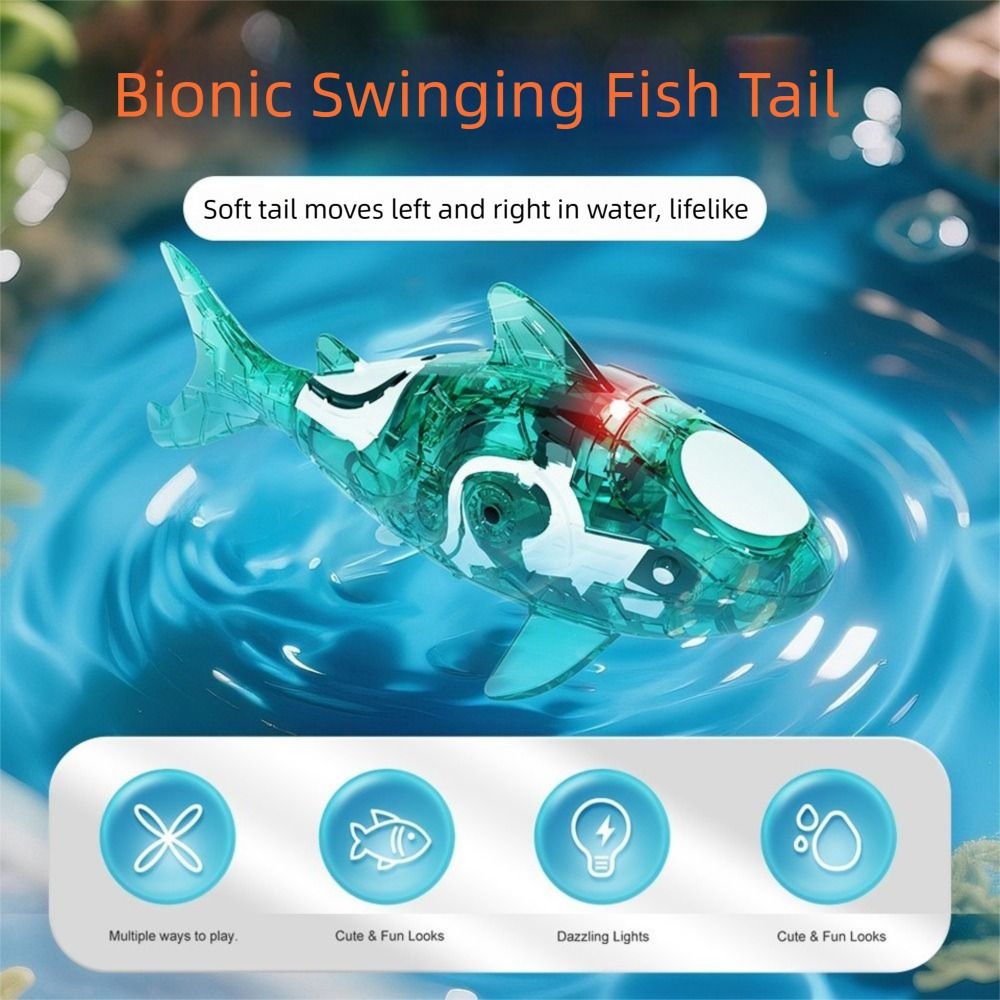 斬新なプラスチック製電動ペットフィッシュ、リアルな魚の揺れる - Aquarium Fish Shark のレビューと価格
