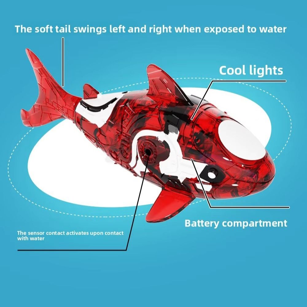 斬新なプラスチック製電動ペットフィッシュ、リアルな魚の揺れる - Aquarium Fish Shark のレビューと価格