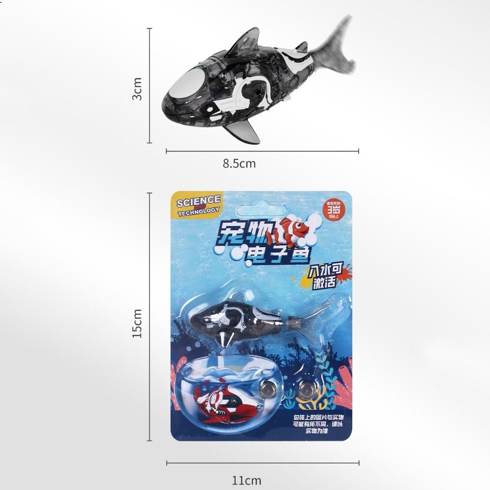 斬新なプラスチック製電動ペットフィッシュ、リアルな魚の揺れる - Aquarium Fish Shark のレビューと価格