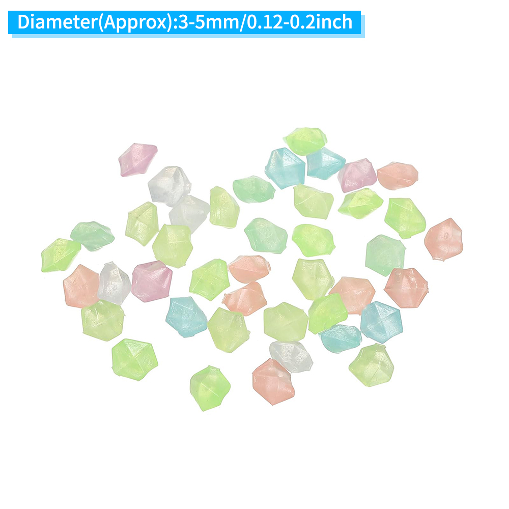 1000個の夜光砂、暗闇で光る小石、家の庭、屋外の小道、芝生 - Aquarium Fish Glow In The Dark のレビューと価格