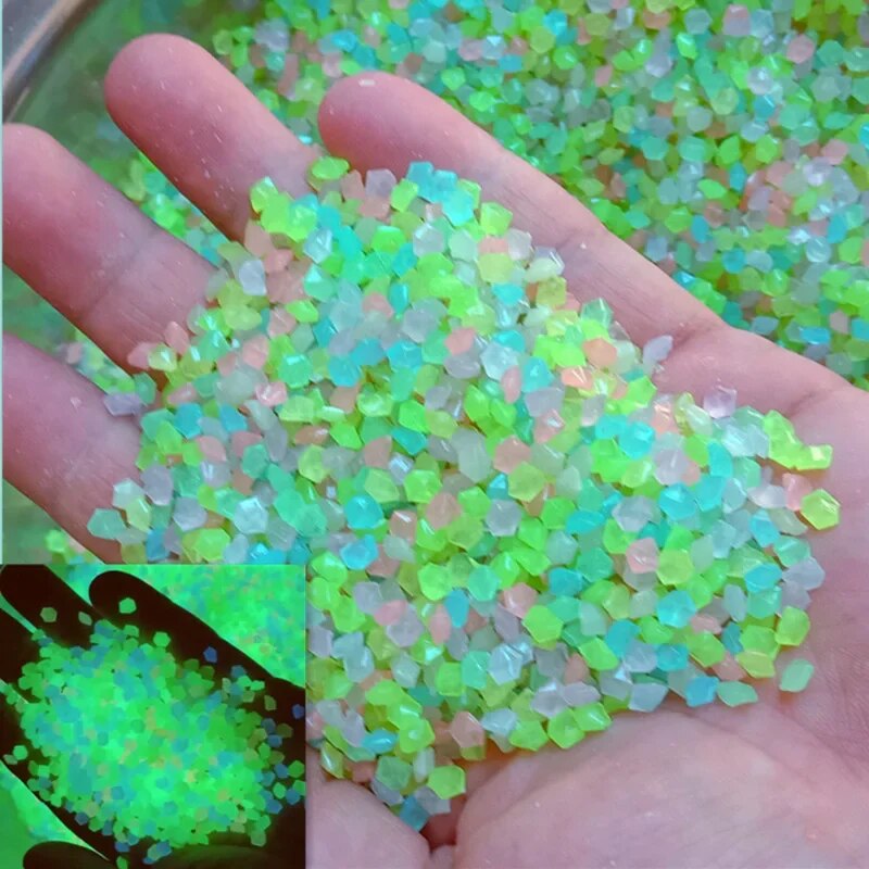 明るい砂の小石,1000個,3〜5mm,家,庭,庭,庭,屋外 - Aquarium Fish Glow In The Dark のレビューと価格
