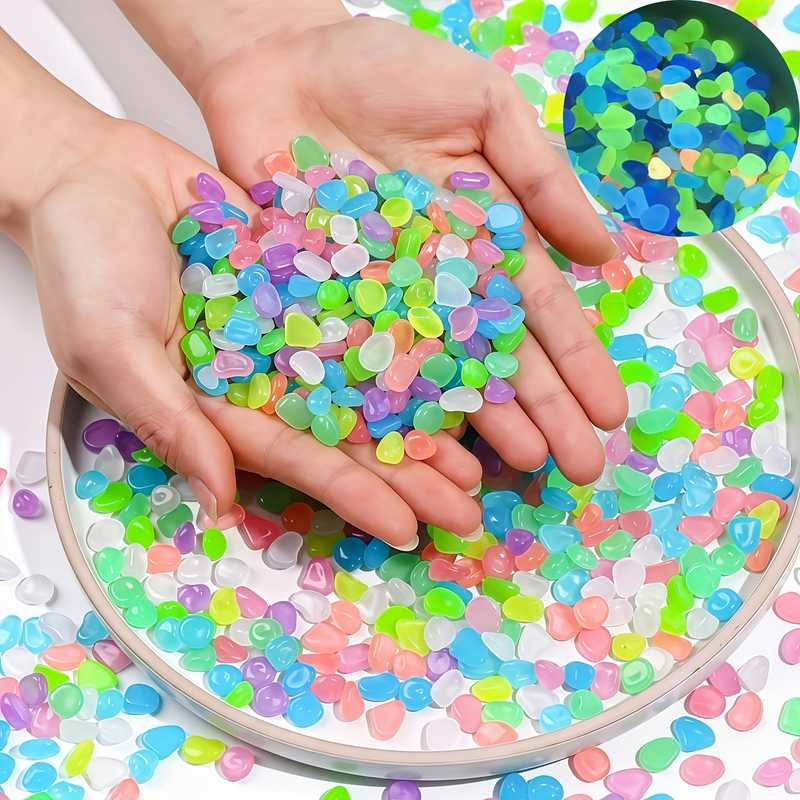 200個入り 暗闇で光るガーデンペブル ウェアハウスガーデン - Aquarium Fish Glow In The Dark のレビューと価格