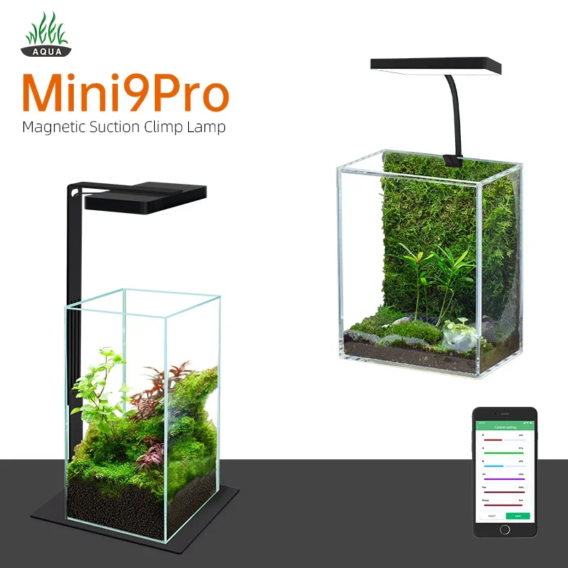 WEEK AQUA Mag Pro USBナノ水槽ライト 水 - Aquarium Fish Light Lamp のレビューと価格