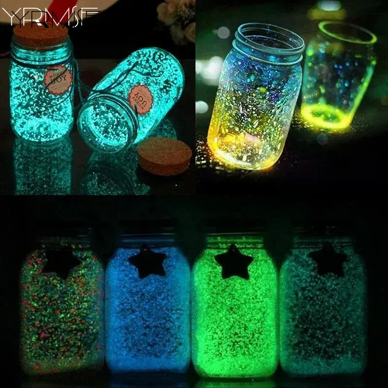1000 個 3-5 ミリメートル発光砂ダーク小石石家庭菜園 - Aquarium Fish Glow In The Dark のレビューと価格