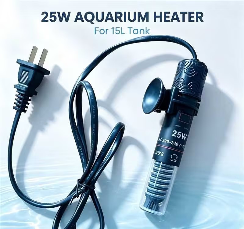 小型水槽用水槽加熱棒、恒温水槽ヒーター、水中サーモスタットヒ - Aquarium Fish Cold Water のレビューと価格