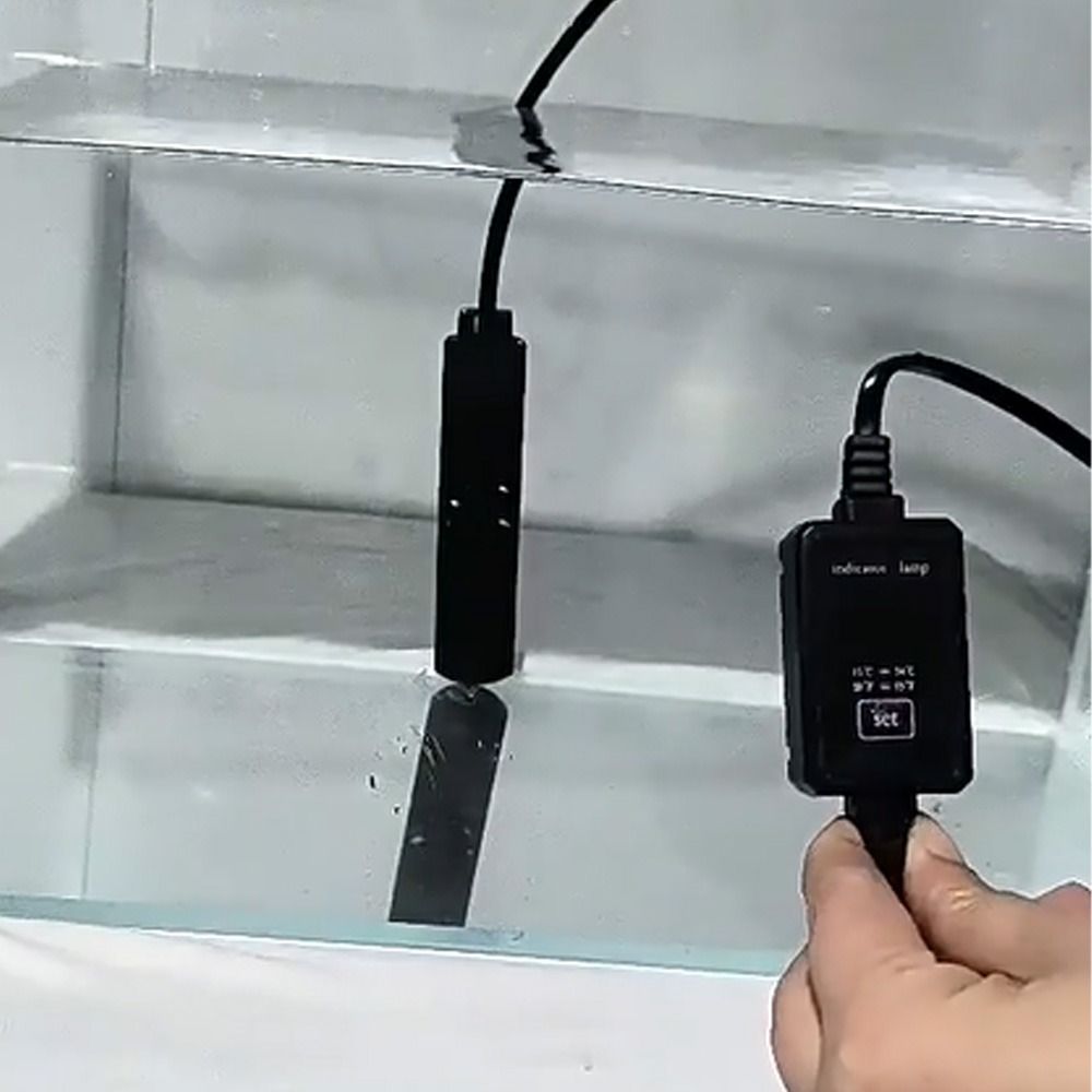 石英ガラス水槽用水中ヒーター 調整可能低水位対応 魚タンク加 - Aquarium Fish Cold Water のレビューと価格