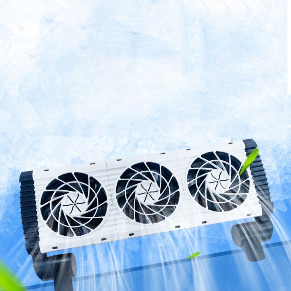 1/2/3/4/5 ヘッド水槽冷却ファン EU/米国/英国調 - Aquarium Fish Uk のレビューと価格